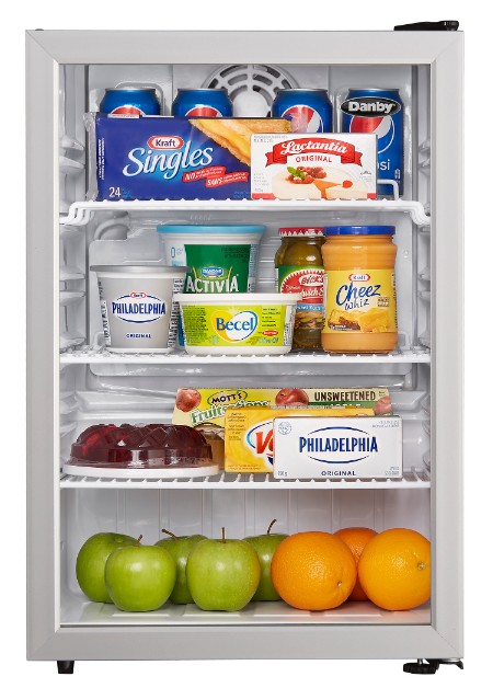 2.6 cu.ft. Danby Compact All Refrigerator with Glass Door