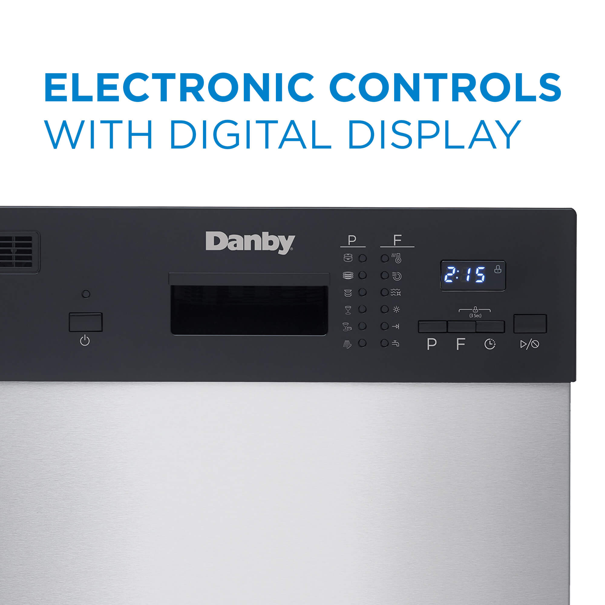 Danby 18 Stainless Built-In Dishwasher