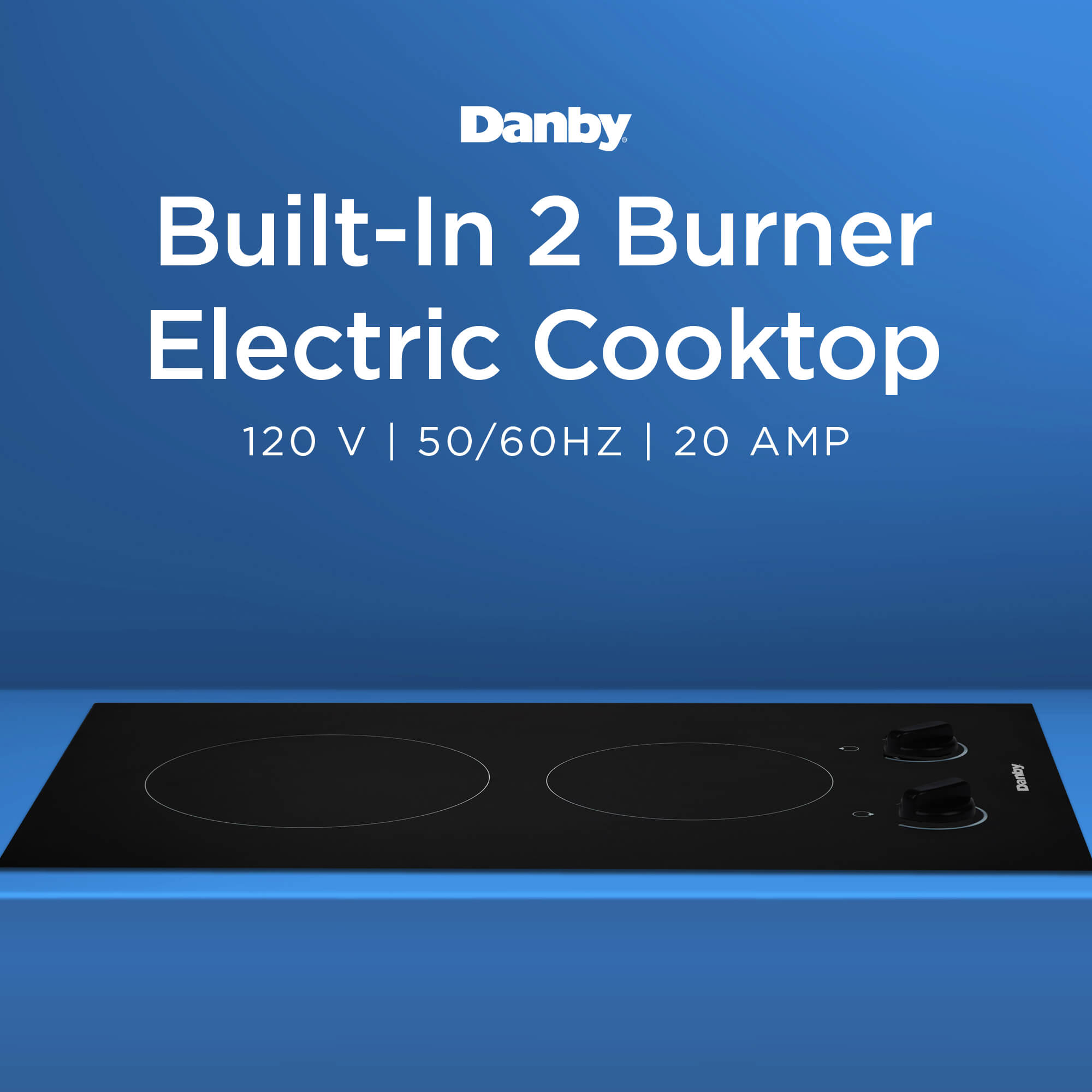 Danby 14-inch Radiant 2 Burner Cooktop