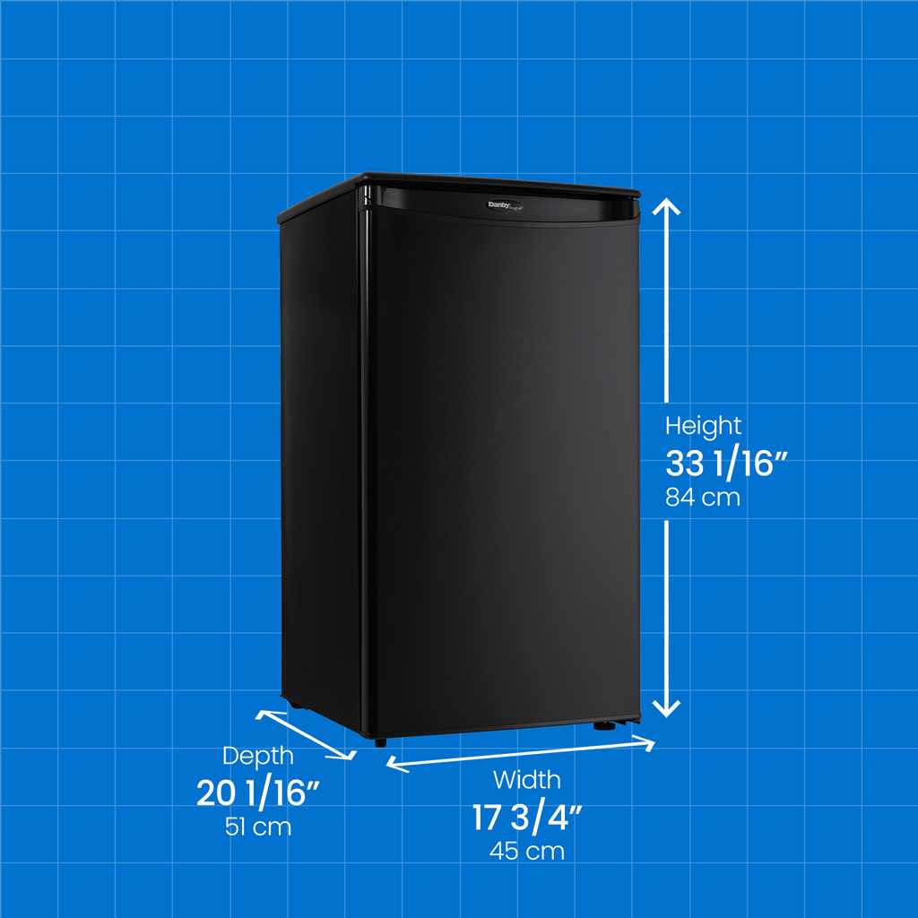 Danby Designer 3.3 cu. ft. Compact Fridge in Black - Image 7