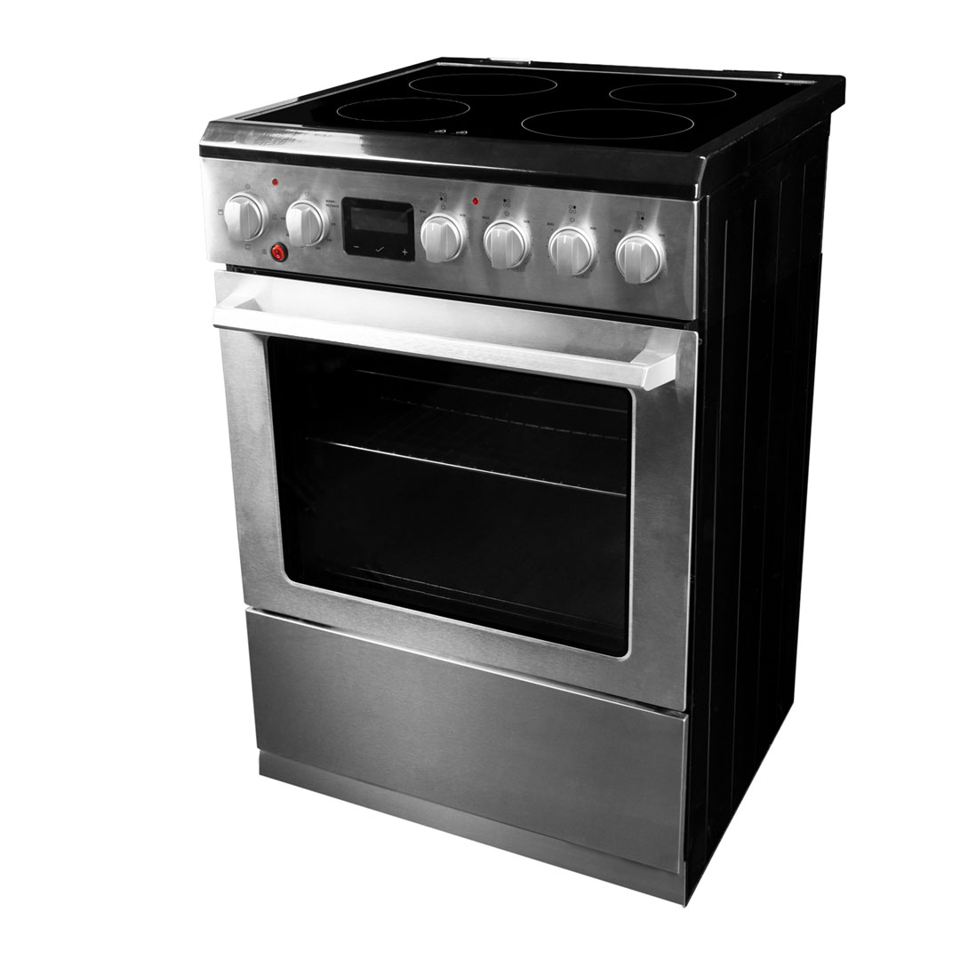 Danby 24-in TruAirFry Smooth top Slide-in Electric Range in Stainless Steel - Image 3
