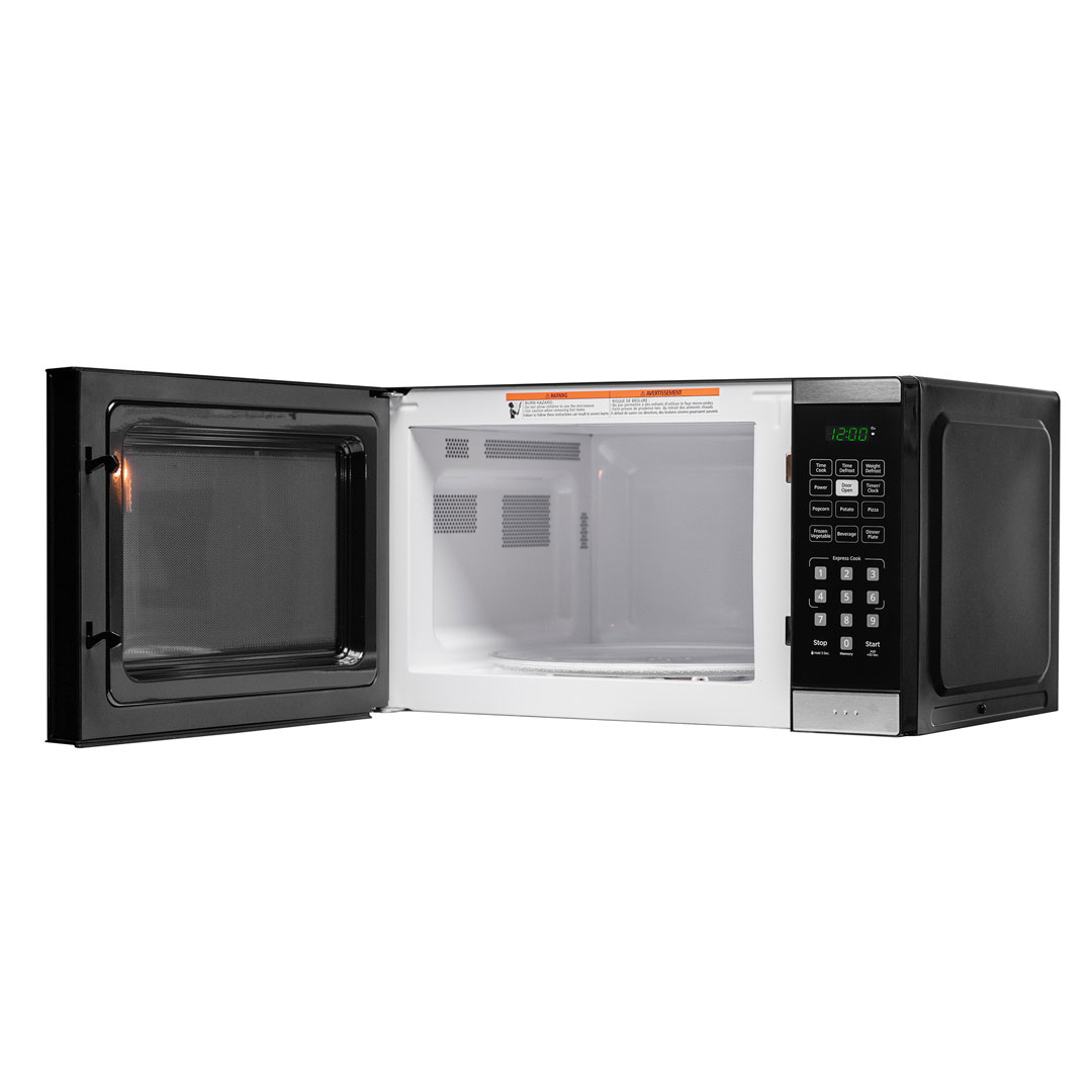 Danby 1.1 cu. ft. Countertop Microwave in Black and Stainless Steel - Image 8