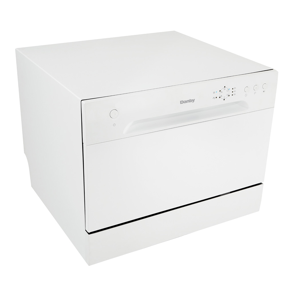 Danby 6 Place Setting Countertop Dishwasher in White - Image 8