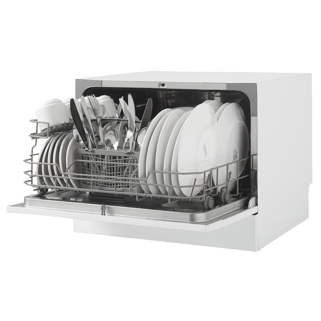 Danby 6 Place Setting Countertop Dishwasher in White - Image 12