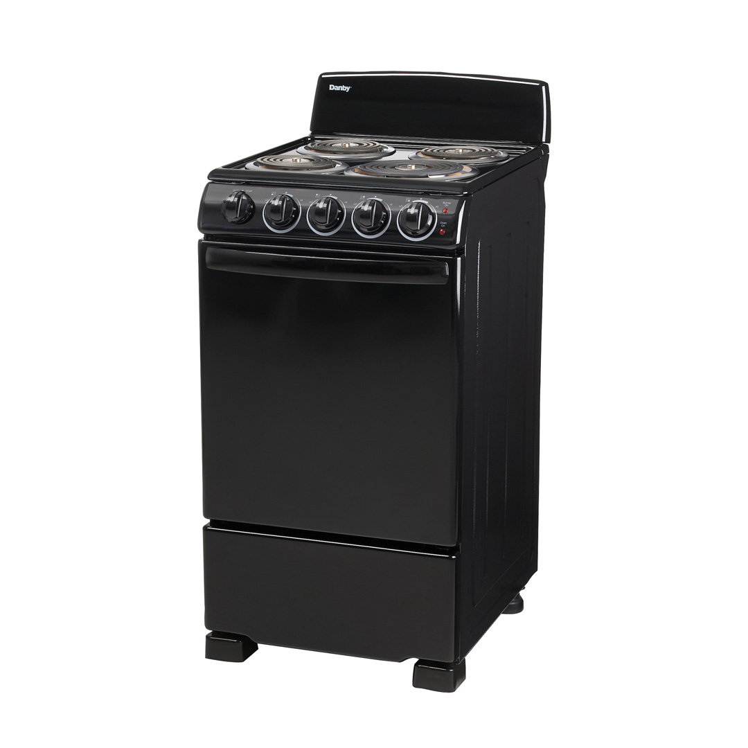 Danby 20" Wide Electric Range in Black - Image 3