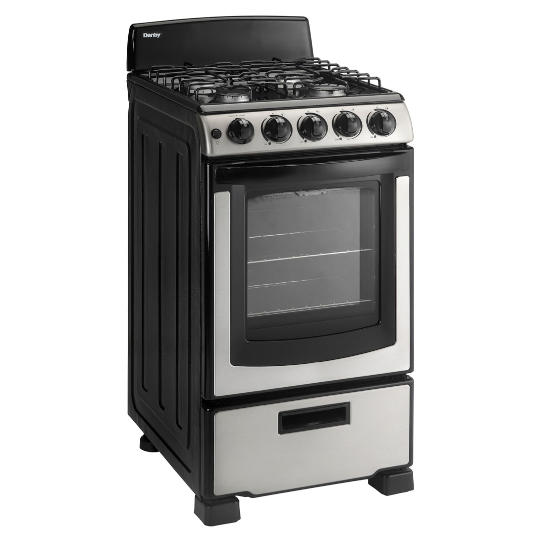Danby 20" Wide Gas Range in Stainless Steel - Image 2