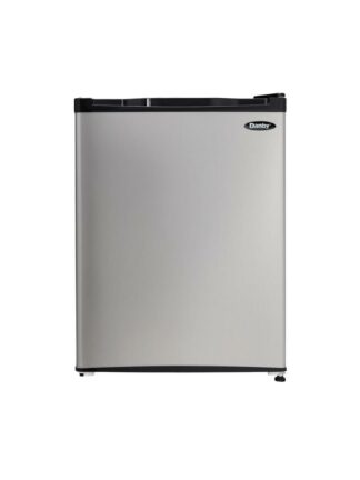 Danby Designer 2.3 cu. ft. Compact Fridge in Stainless Steel Look