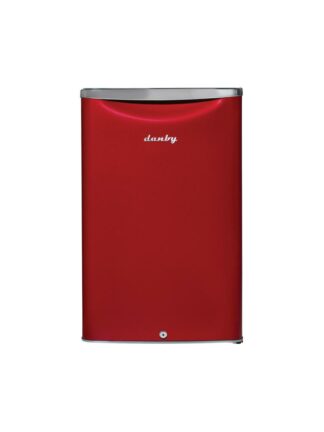 Danby 4.4 cu. ft. Retro Compact Fridge in Metallic Red