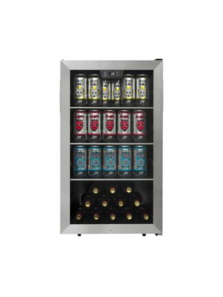 Danby 4.5 cu. ft. Free-Standing Beverage Center in Stainless Steel