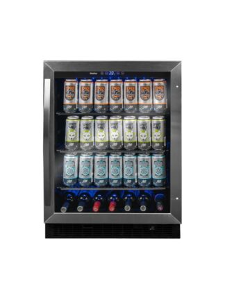 Danby 5.7 cu. ft. Built-In Beverage Center in Stainless Steel