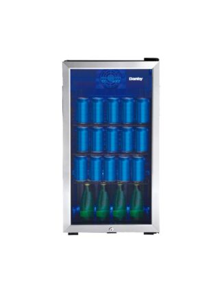 Danby 3.1 cu. ft. Free-Standing Beverage Center in Stainless Steel
