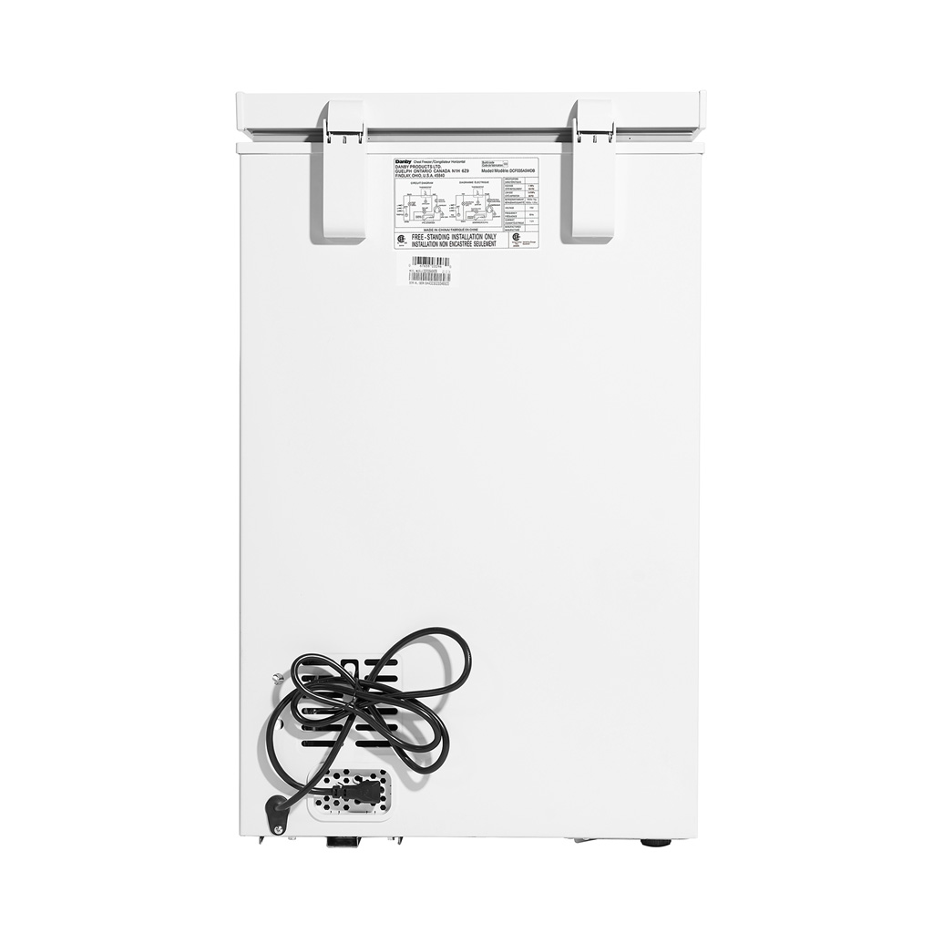 Danby 3.5 cu. ft. Chest Freezer in White - Image 4
