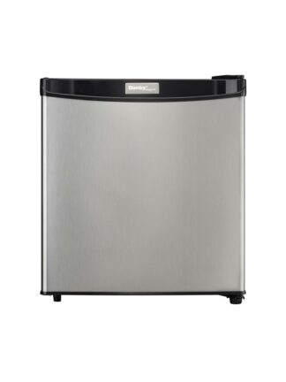 Danby Designer 1.6 cu. ft. Compact Fridge in Stainless Steel Look
