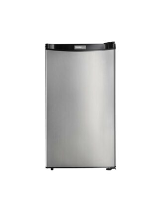 Danby Designer 3.2 cu. ft. Compact Fridge in Stainless Steel Look