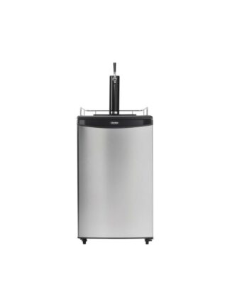Danby 5.4 cu. ft. Single Tap Keg Cooler in Stainless Steel Look