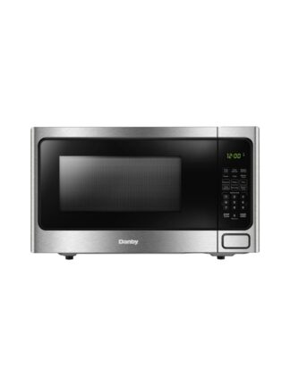 Danby Designer 1.1 cu. ft. Countertop Microwave in Stainless Steel