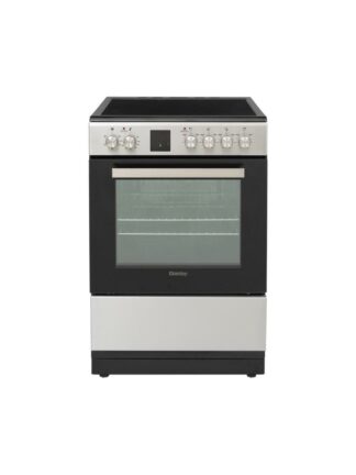 Danby 24-in TruAirFry Smooth top Slide-in Electric Range in Stainless Steel