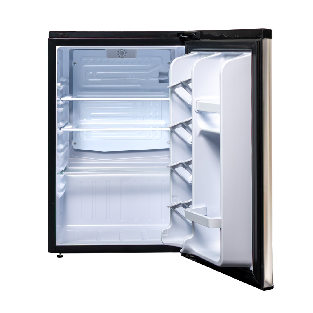 Danby 2.6 cu. ft. Compact Fridge in Stainless Steel Look
