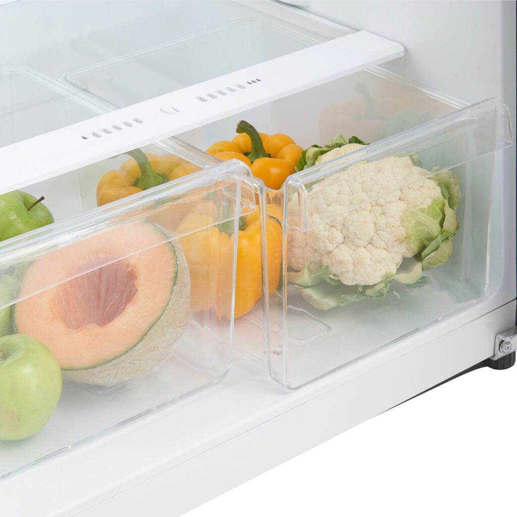 Danby 10.1 cu. ft. Top Mount Apartment Size Fridge in Stainless