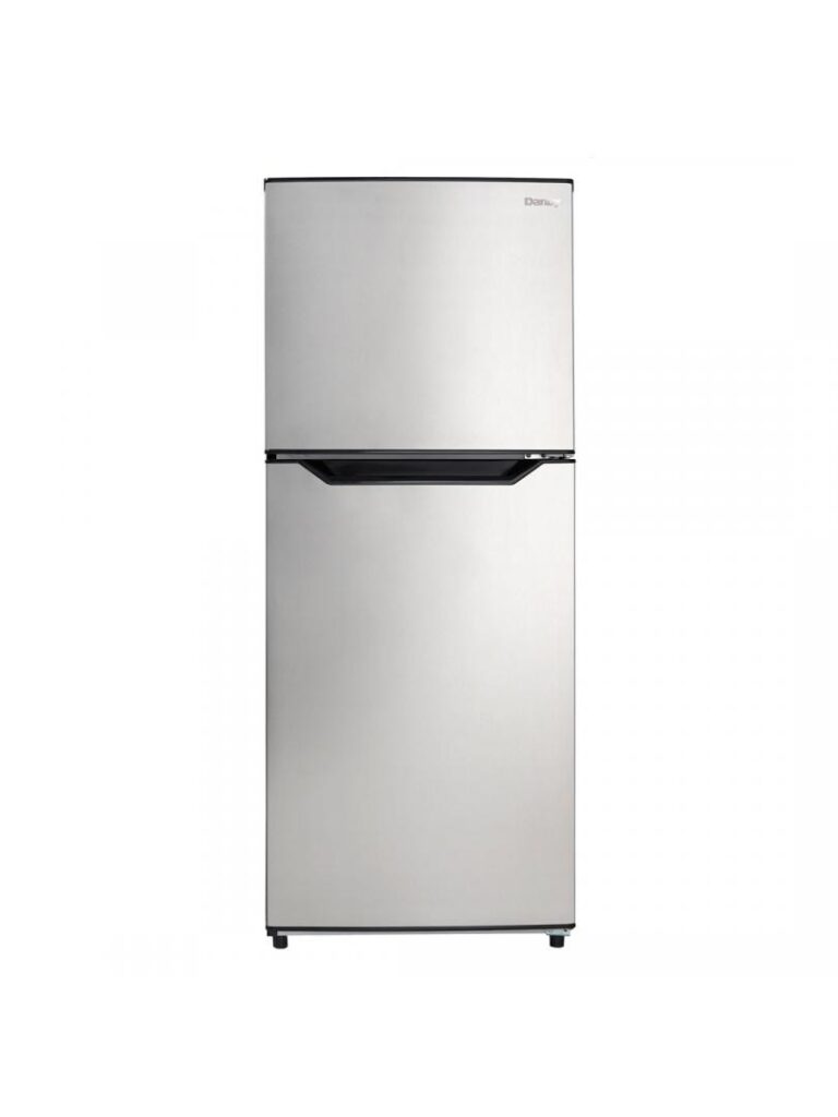 Danby 10.1 cu. ft. Apartment Size Top Mount Fridge in Stainless