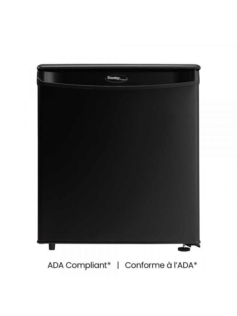 Danby Designer 1.7 cu. ft. Compact Fridge in Black - DAR017A2BDD