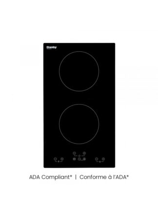 Danby 12 Inch Radiant 2 Burner Cooktop in Black